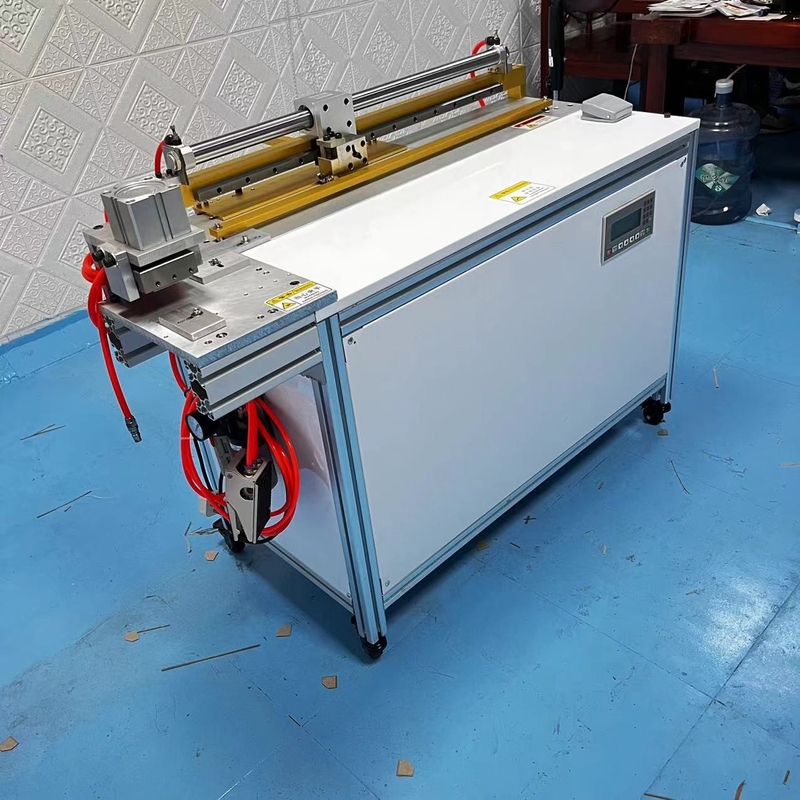 小ロット向け半自動V溝入れ機、ハードカバーおよびギフトボックス用自動包装機