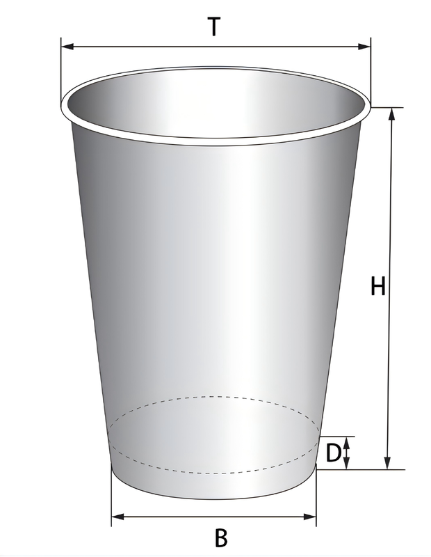 New Model High-speed 220V/380V Paper Bucket Machine with 60-70 Pcs/Min Production Capacity